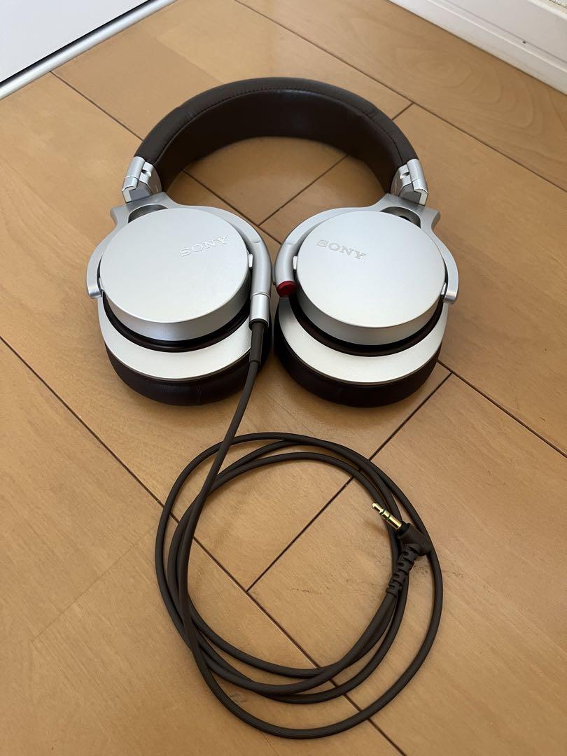 Sony MDR-1R ブラウン　 リケーブル可能 3本ケーブル付き