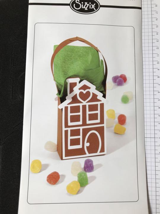 アルバム・スクラップ sizzix Gingerbread House Bag - 656301