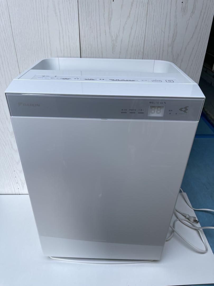 ダイキン 空気清浄機 MCK70XE8-W 2021年製 加湿ストリーマー