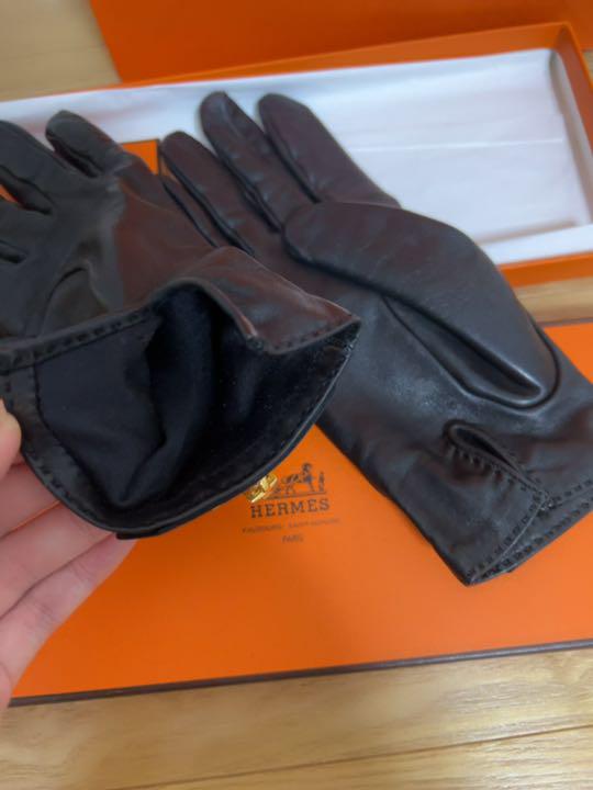 HERMES 手袋 グローブ ソヤ Soya