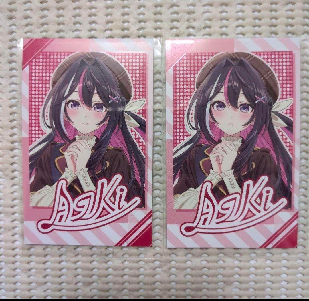20 ホロライブ HMV バレンタイン チェキ風カード AZKi - メルカリ