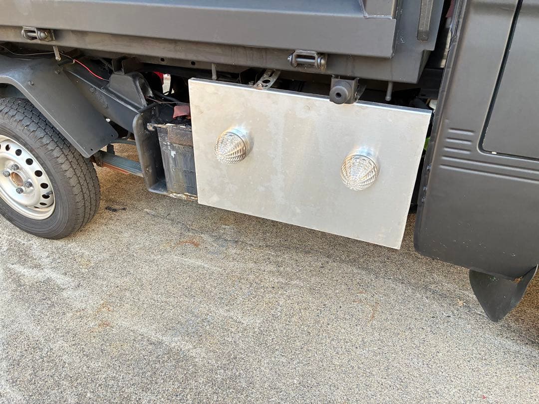 緑色ライト　アルミ板