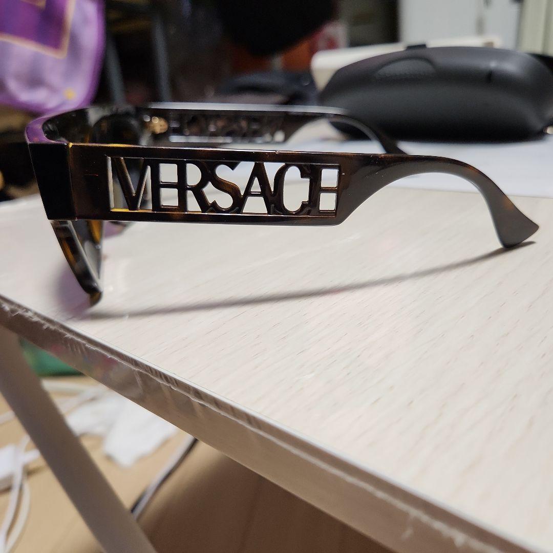 VERSACE 90S ヴィンテージ ロゴ サングラス ユニセックス