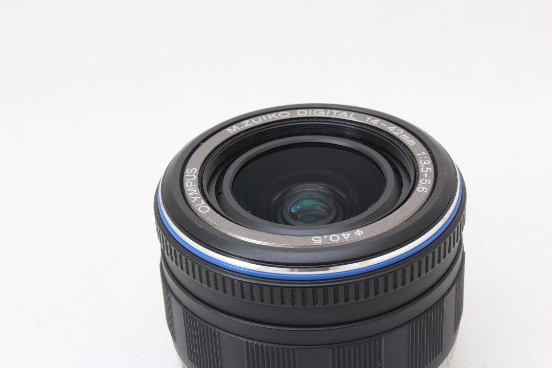 極美品 楽々スマホ転送 OLYMPUS PL1 レッド 革ケース付 訳あり