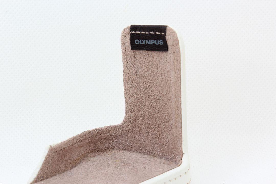 極美品 楽々スマホ転送 OLYMPUS PL1 レッド 革ケース付 訳あり