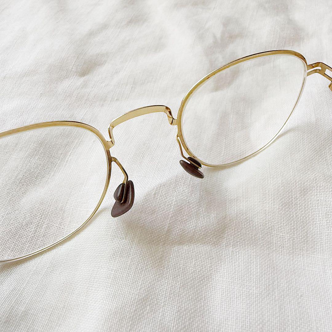MYKITA MYLON HYBRID BASIL ゴールド縁 眼鏡