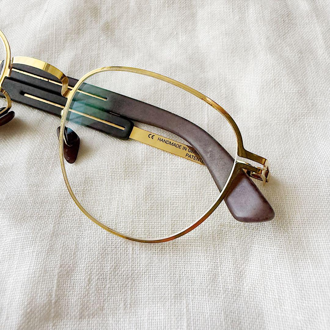 MYKITA MYLON HYBRID BASIL ゴールド縁 眼鏡