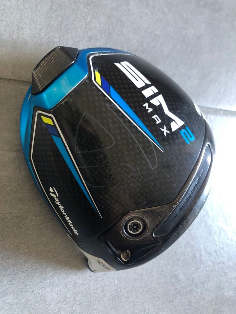 □名器 大人気 日本仕様□SIM2 MAX ドライバー 10.5度 ヘッ