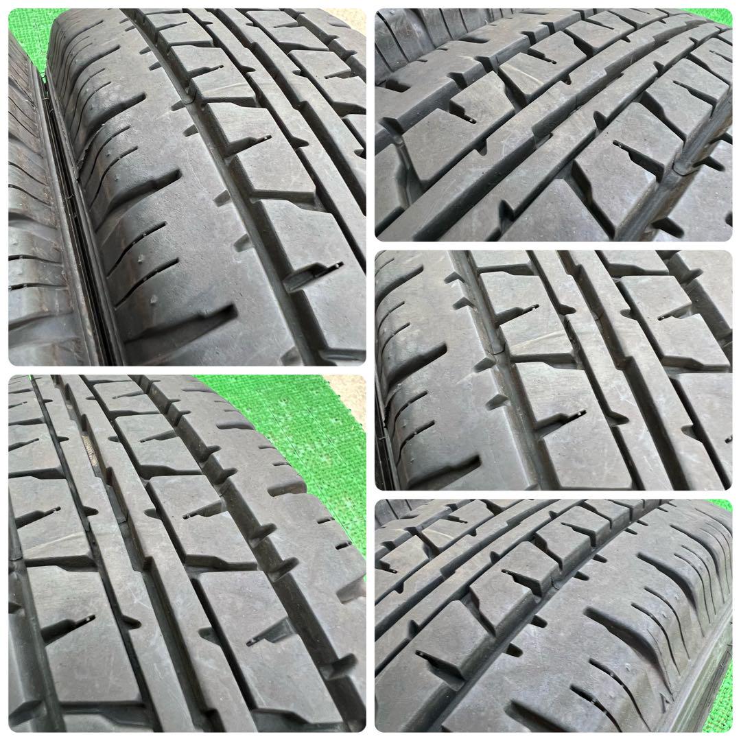 165R13 6PR LT ダンロップVAN01・4本 プロボックス サクシード