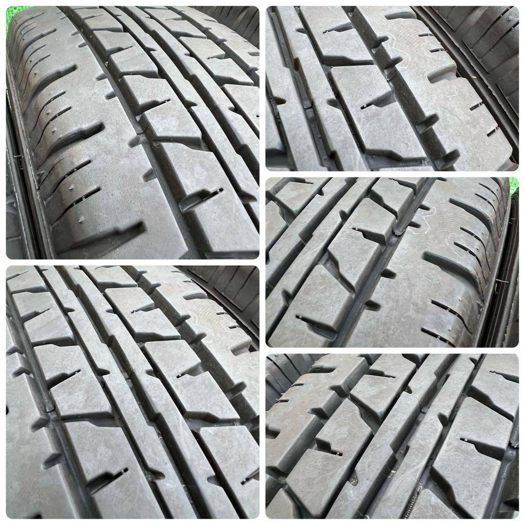 165R13 6PR LT ダンロップVAN01・4本 プロボックス サクシード