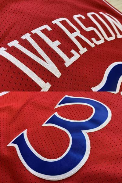 【未使用】NBA 76ers IVERSON アレン・アイバーソン ユニフォーム
