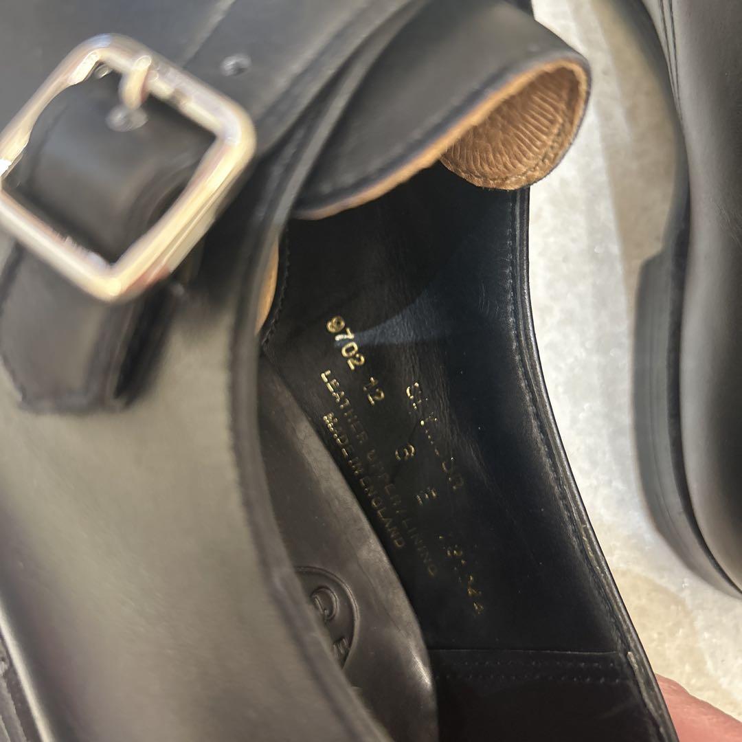 SALE！美品！クロケット&ジョーンズ⭐︎ダブルモンク　ストラップ 6
