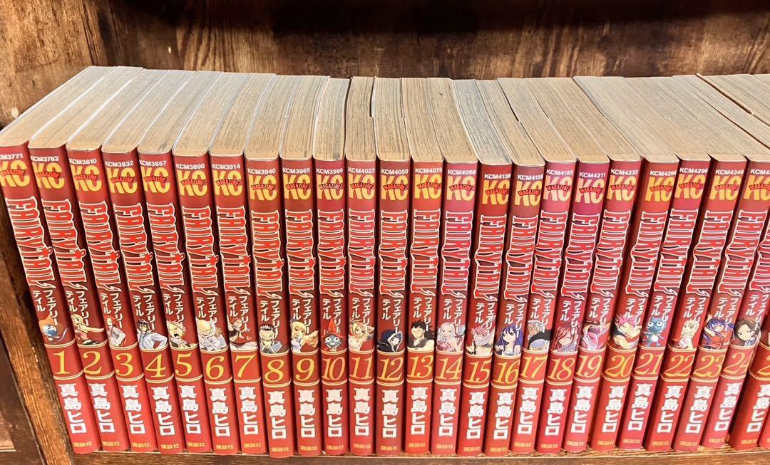 FAIRY TAIL（フェアリーテイル）　全巻（1〜63巻）＋4冊