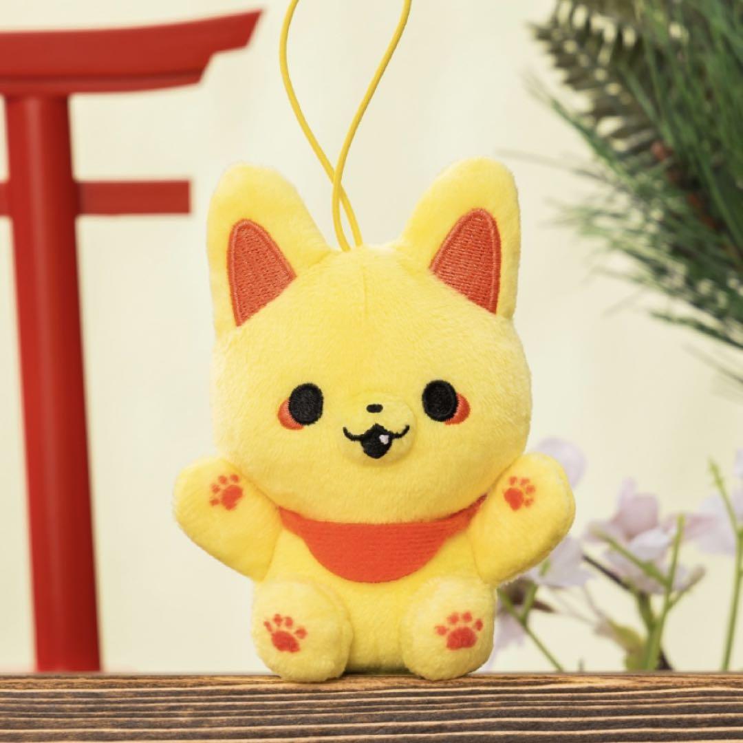 新品】かみさまキツネとサラリーマン マスコット 全4種セット 最