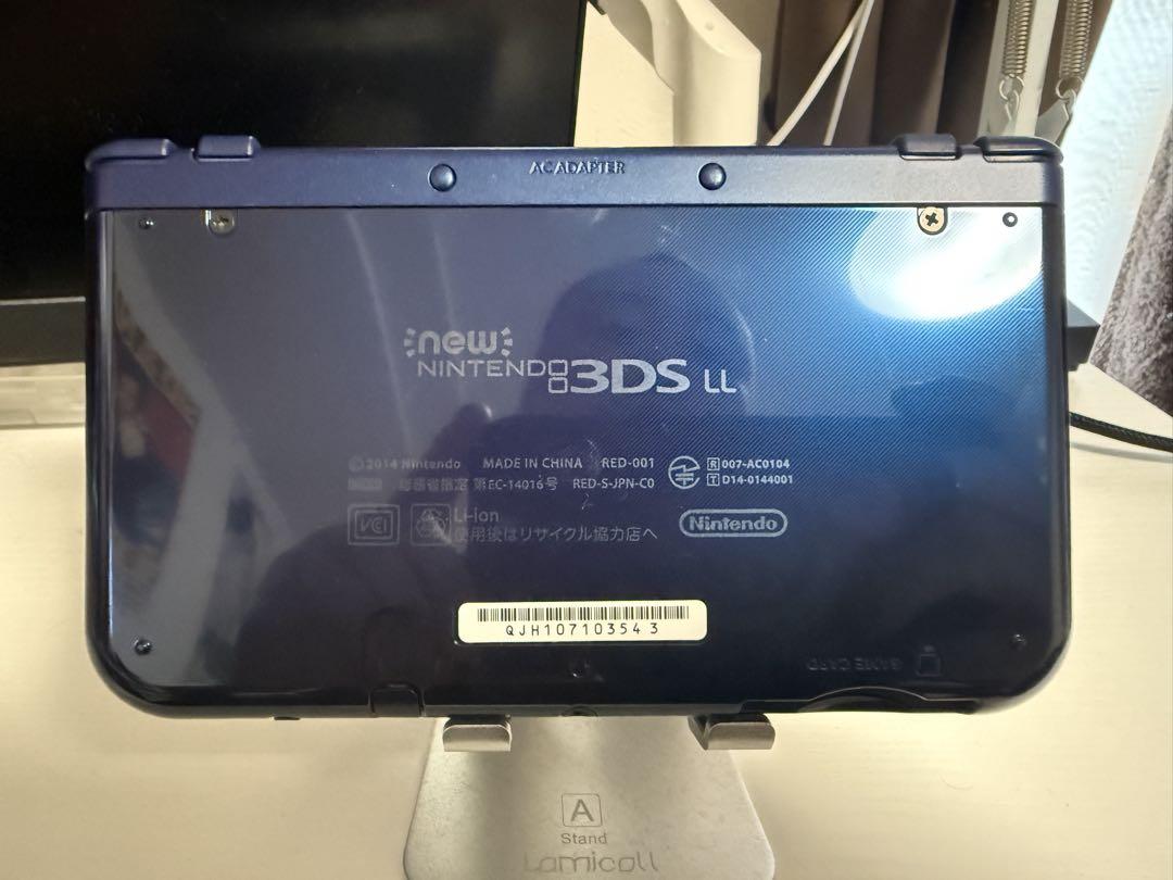 newニンテンドー3dsLL メタリックブルーやや傷や汚れあり