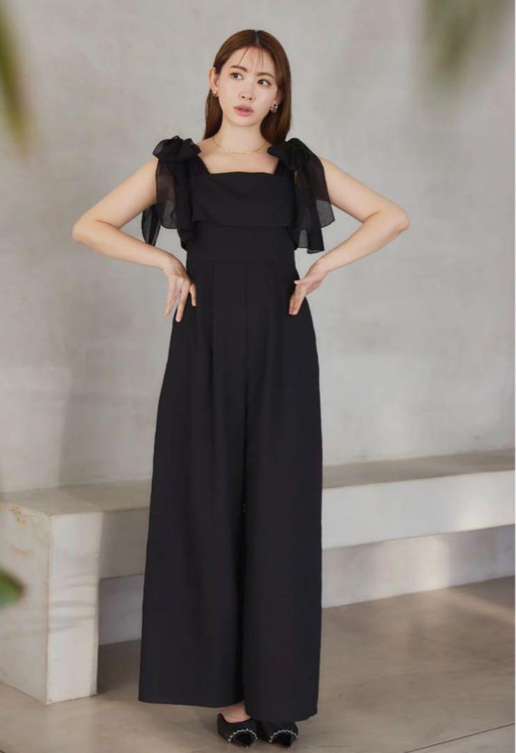 激安通販サイト Ribbon Romper サロペット・オーバーオール・オールインワン サロペット・オーバーオール・オールインワン