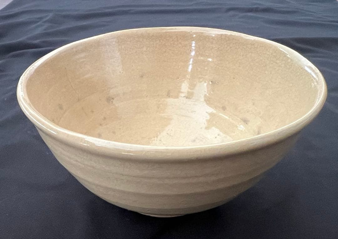 ☆茶3 南口閑粋 乾山 栗 茶碗 共箱 口径12.3cm 東キ7-0823② ☆茶3 南口閑粋 乾山 栗 茶碗 共箱 口径12.3cm 東キ7-0823②