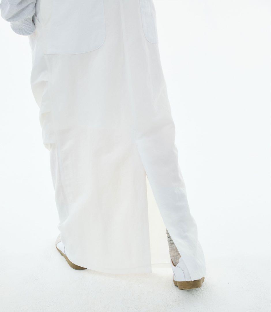 スカート PARACHUTE MAXI SKIRT WHITE OAF ORIGINAL