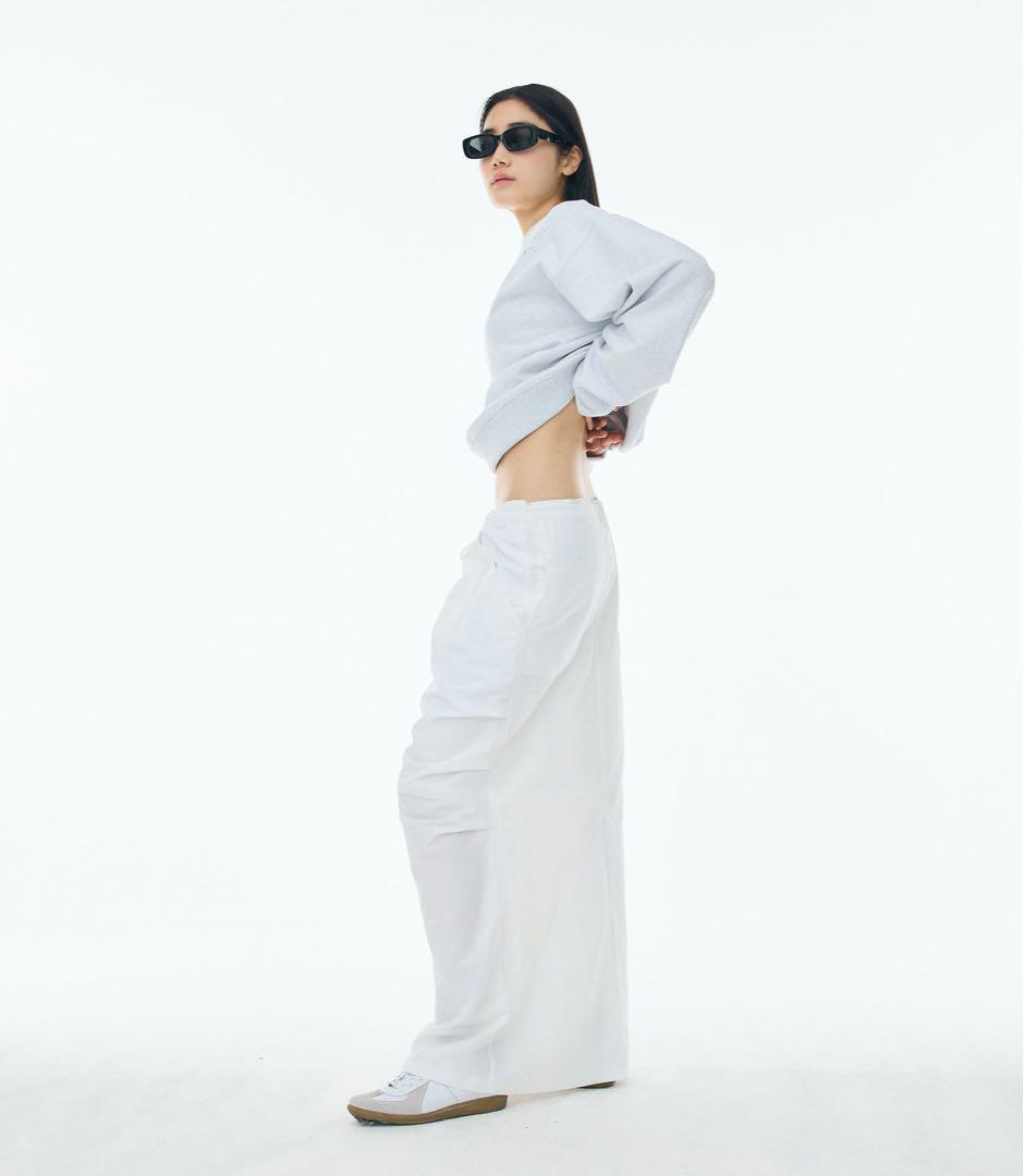 スカート PARACHUTE MAXI SKIRT WHITE OAF ORIGINAL