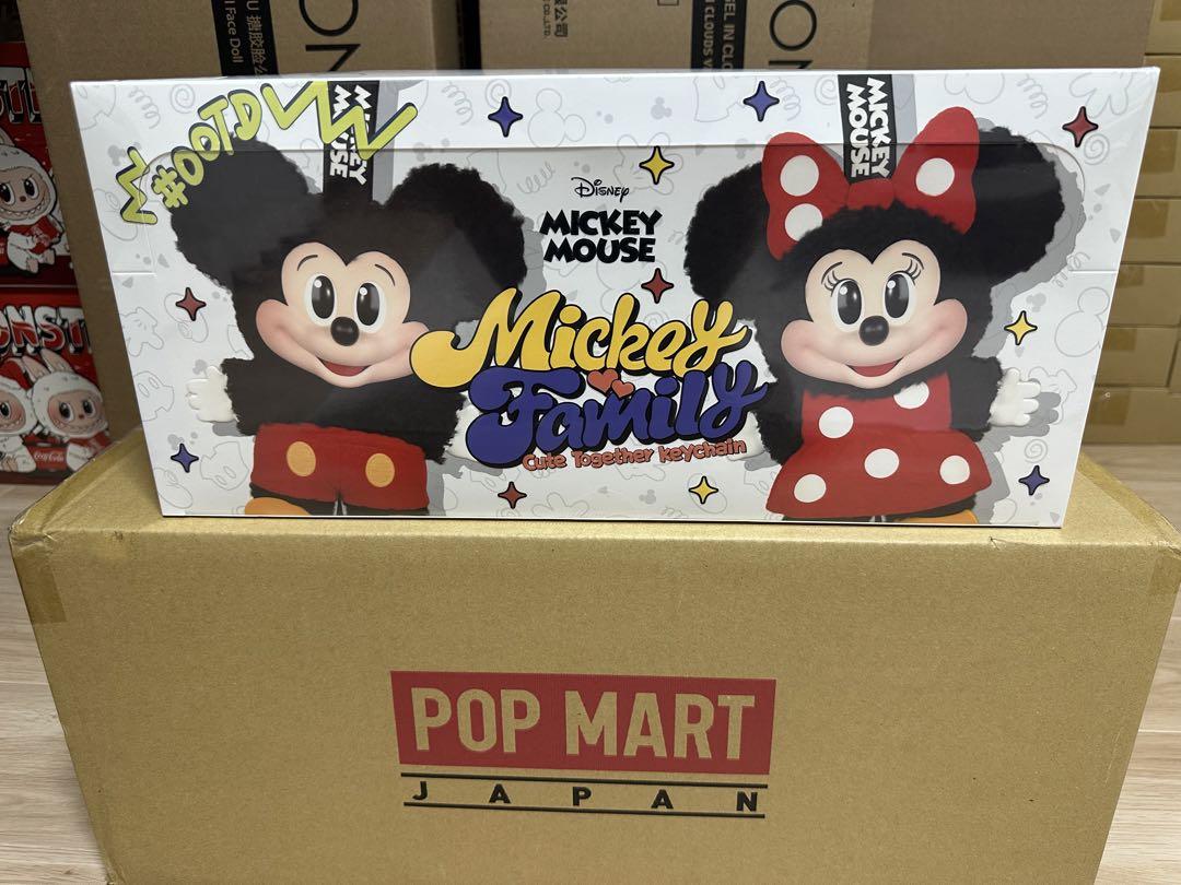 ポップマート DISNEY ミッキーファミリー キュート トゥギャザー シリーズ
