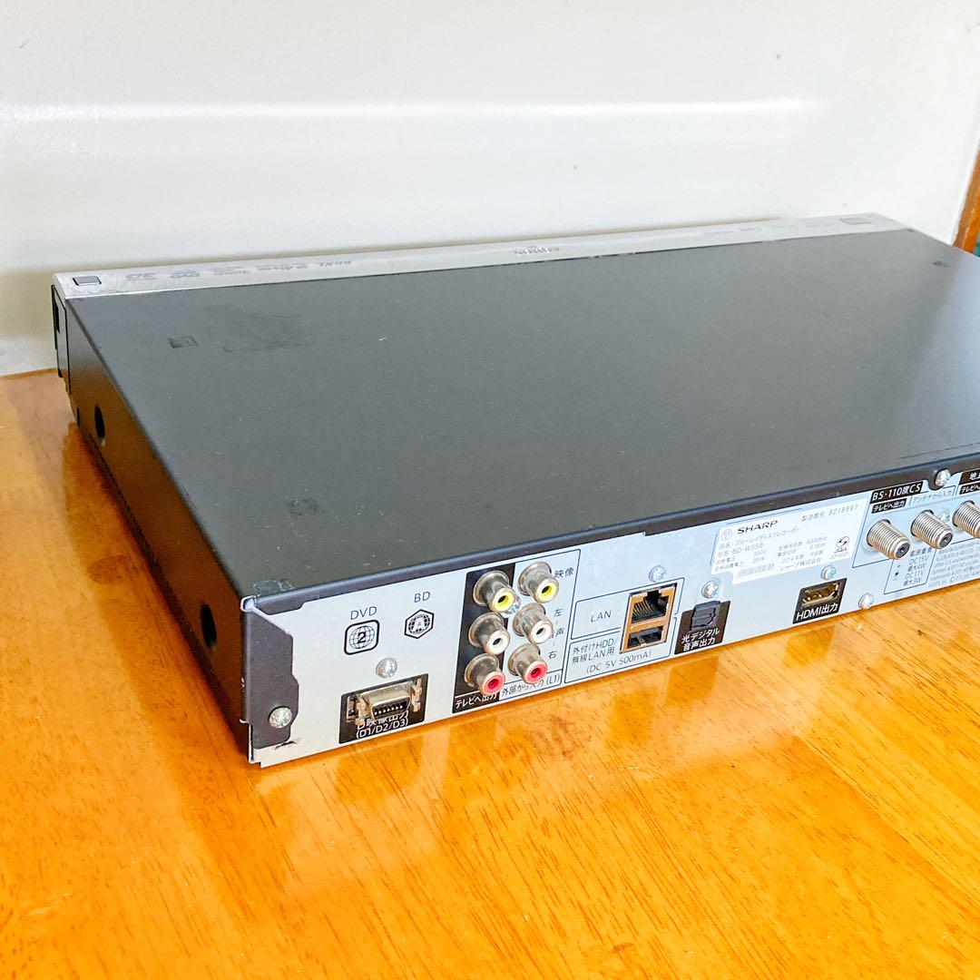 SHARP シャープ ブルーレイレコーダー HDD 500GB 2チューナー