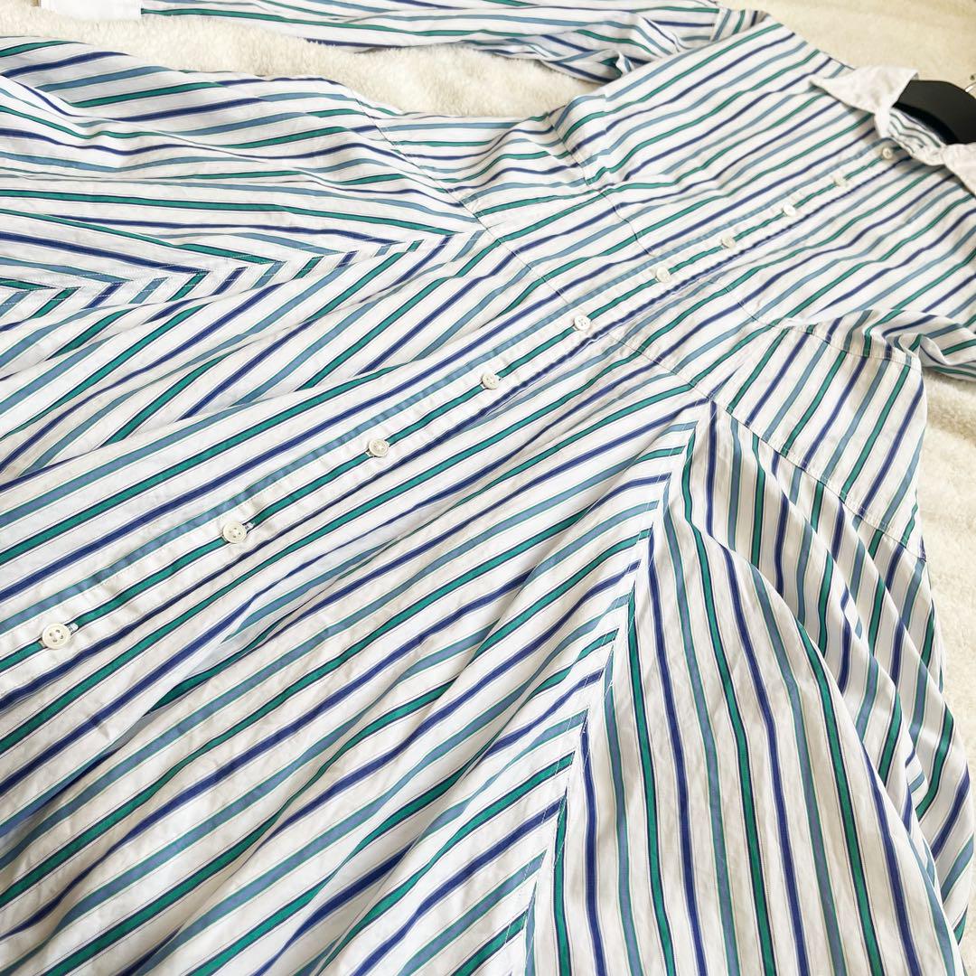 ほぼ未使用✨ポロラルフローレン　シャツワンピース　大きめサイズ　L〜XLサイズ