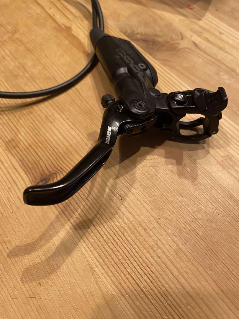 【未使用】Sram CODE R MTBブレーキ前後 新品SRAM code R MTB ブレーキ前後セットローター前後台座小物付き