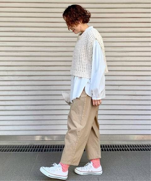 MAYDI /マイディ】CROP VEST ニットベスト | deliciousfood.com.sa