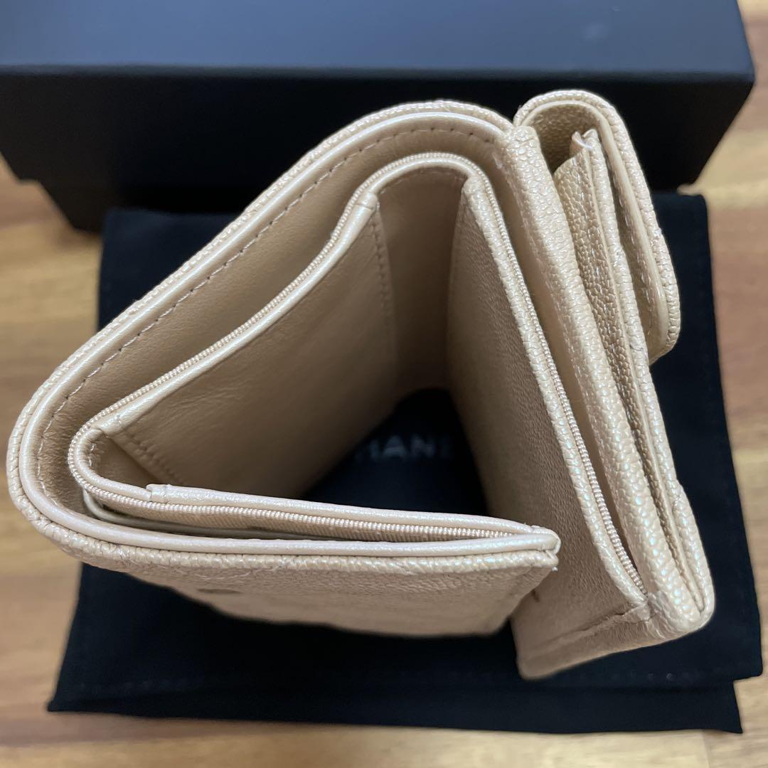 CHANEL シャネル 三つ折財布 折り財布