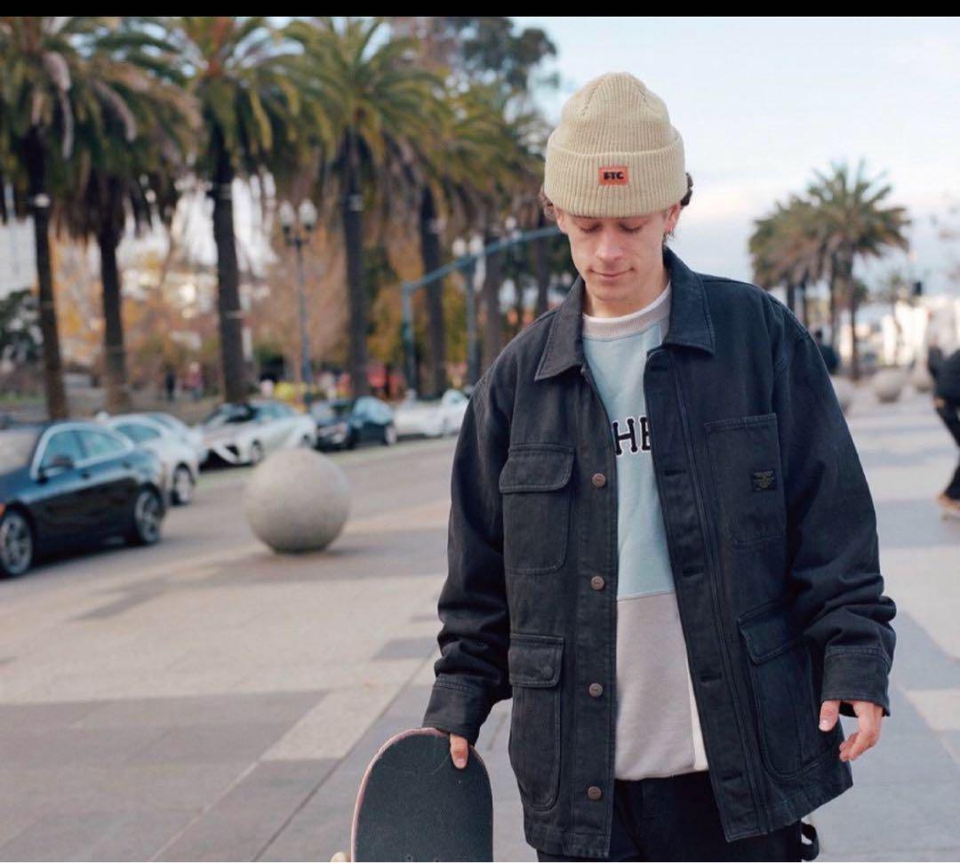 FTC／OVERDYED DENIM CHORE JACKET