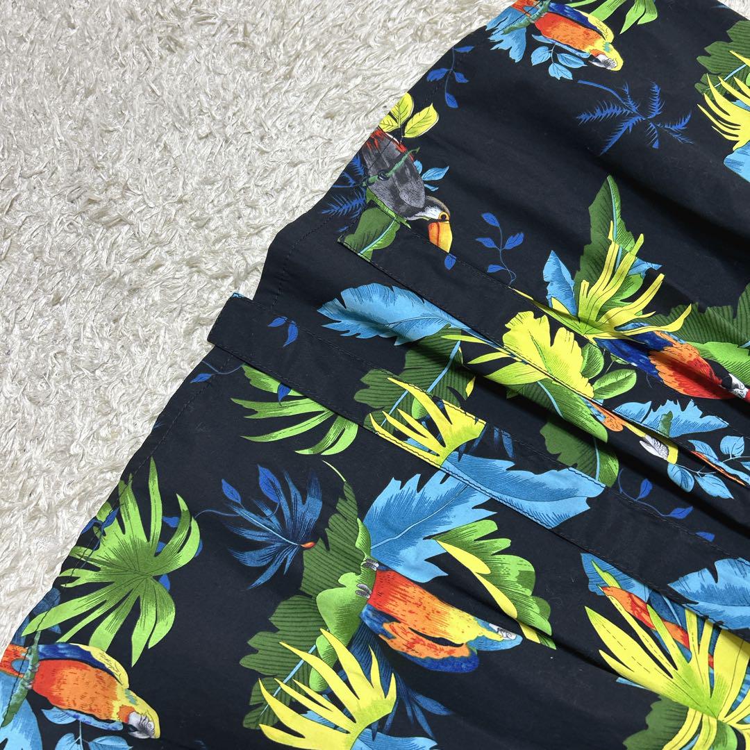 COTTON POPLIN-PARROT