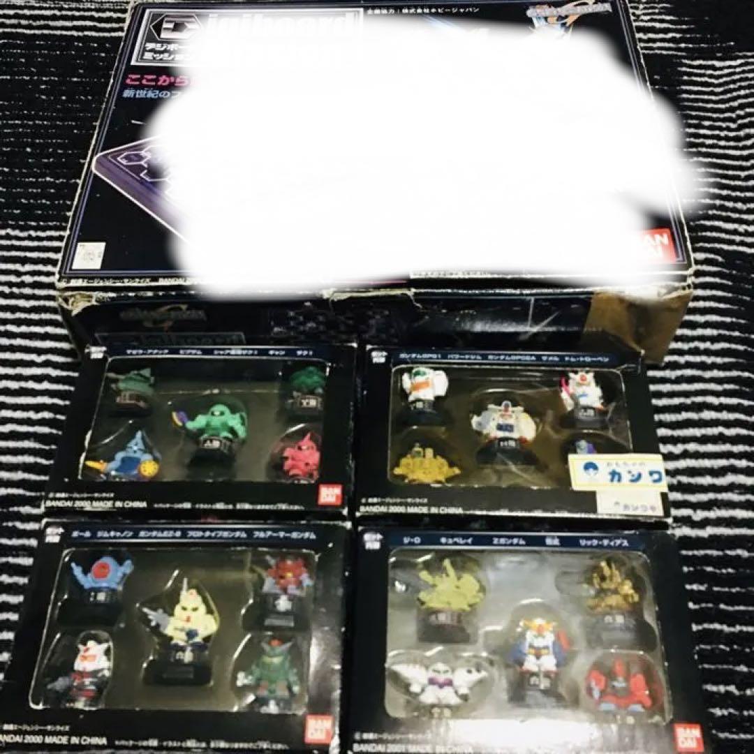 機動戦士ガンダム　デジボードミッション　ブースターセットA B C D セット