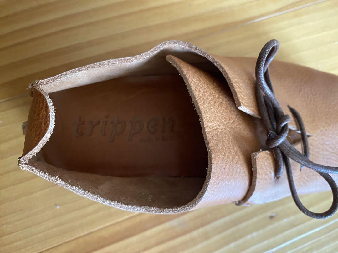 trippen crease cuoio ブラウン　36