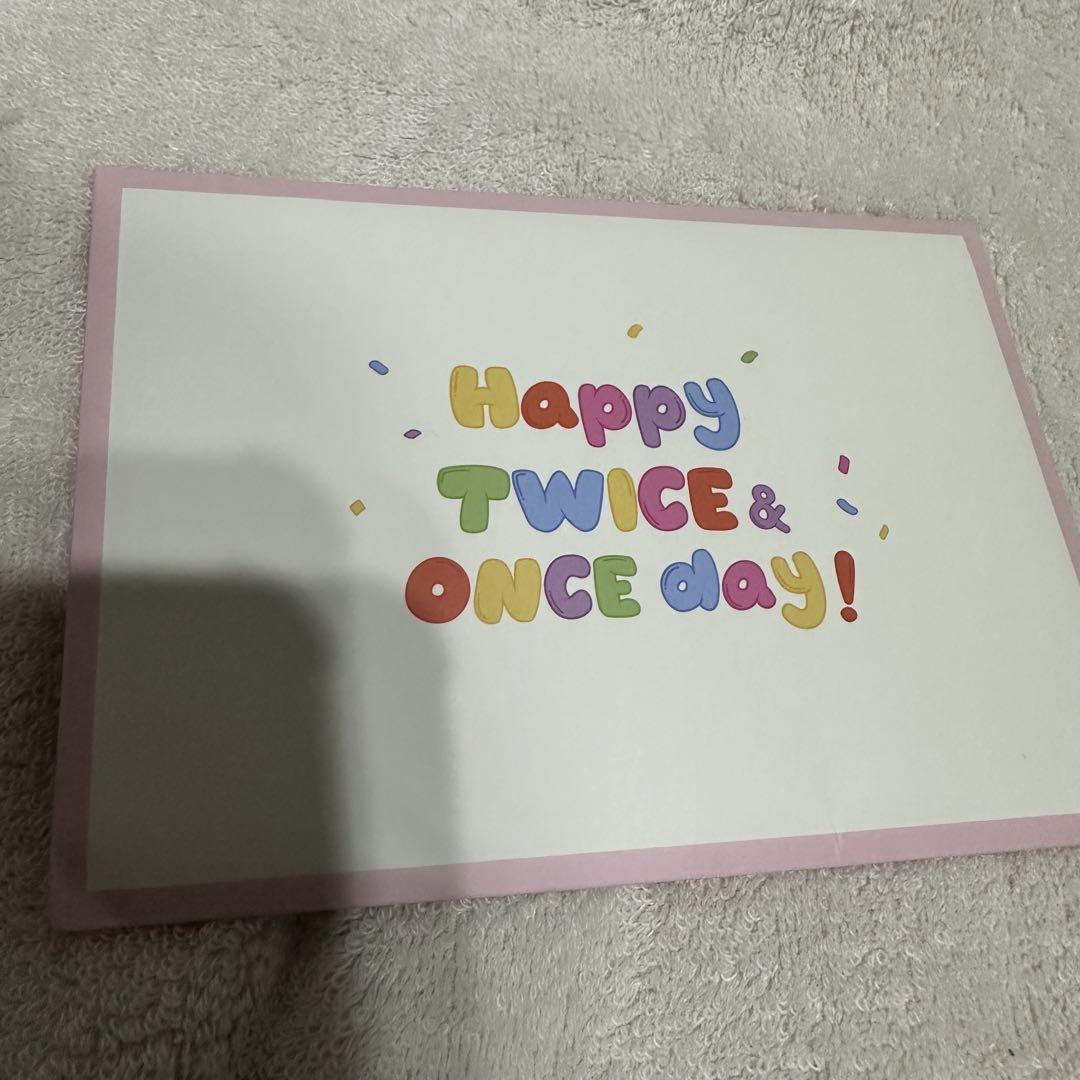 45枚セット未開封】TWICE ONCE DAY メッセージカード
