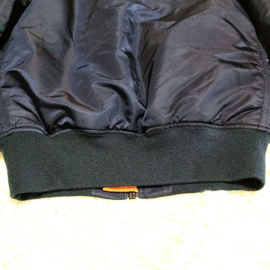 ALPHA　アルファ　MA-1　NAVY　Size L　毛玉殆どナシ　極上