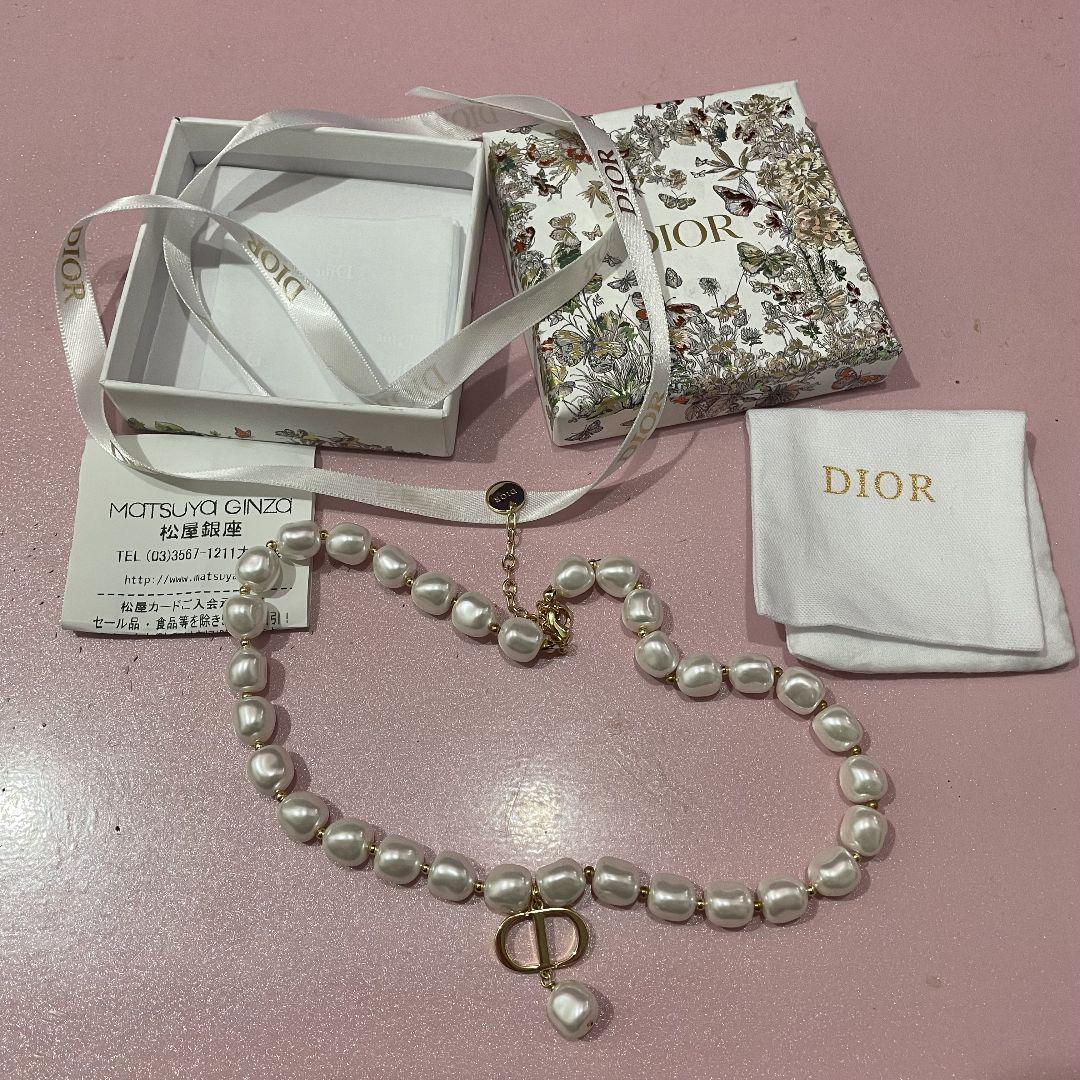 Dior ネックレス パール