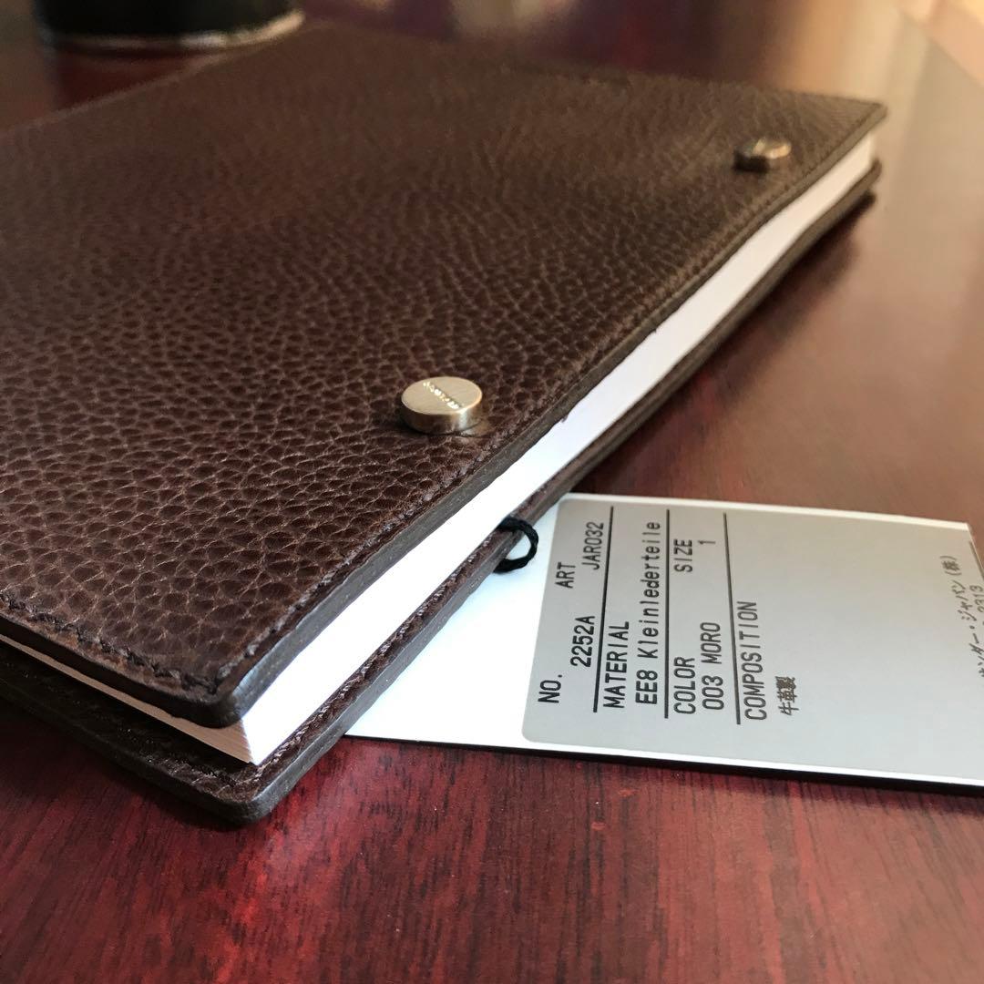 jil sander ✳︎ 牛革製手帳