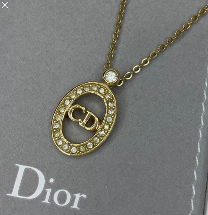 極美品 Dior クリスチャンディオール ネックレス ヴィンテージ