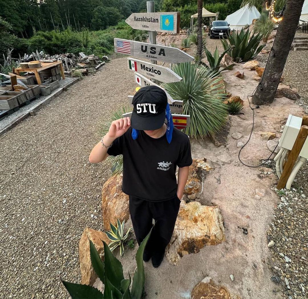 stussy STU キャップ