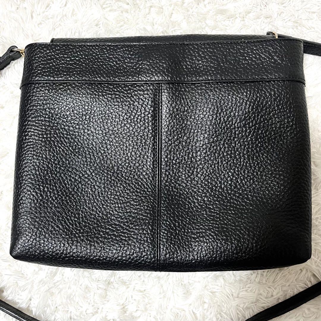 ✨美品✨ATAO ショルダーバッグ 2way レベッカ シボ革 オールレザー