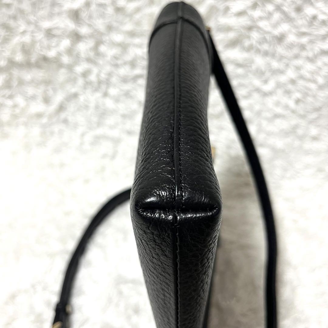 ✨美品✨ATAO ショルダーバッグ 2way レベッカ シボ革 オールレザー