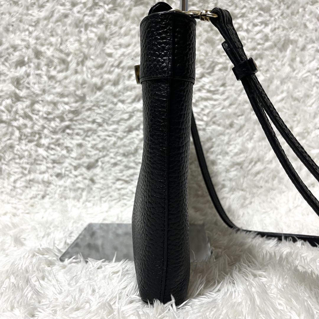 ✨美品✨ATAO ショルダーバッグ 2way レベッカ シボ革 オールレザー