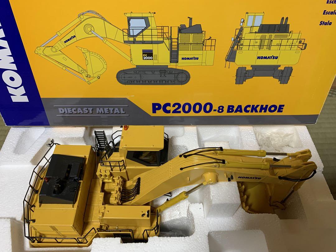 コマツ販売促進用スケールモデル PC2000-8 BACKHOE - メルカリ