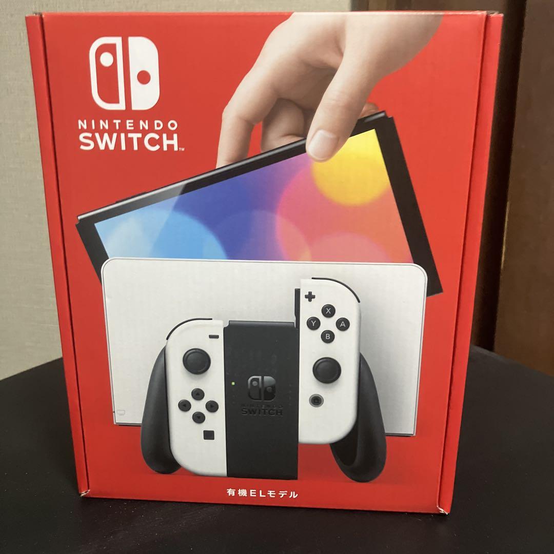Switch本体有機EL Joy-Conホワイト 新品未使用①