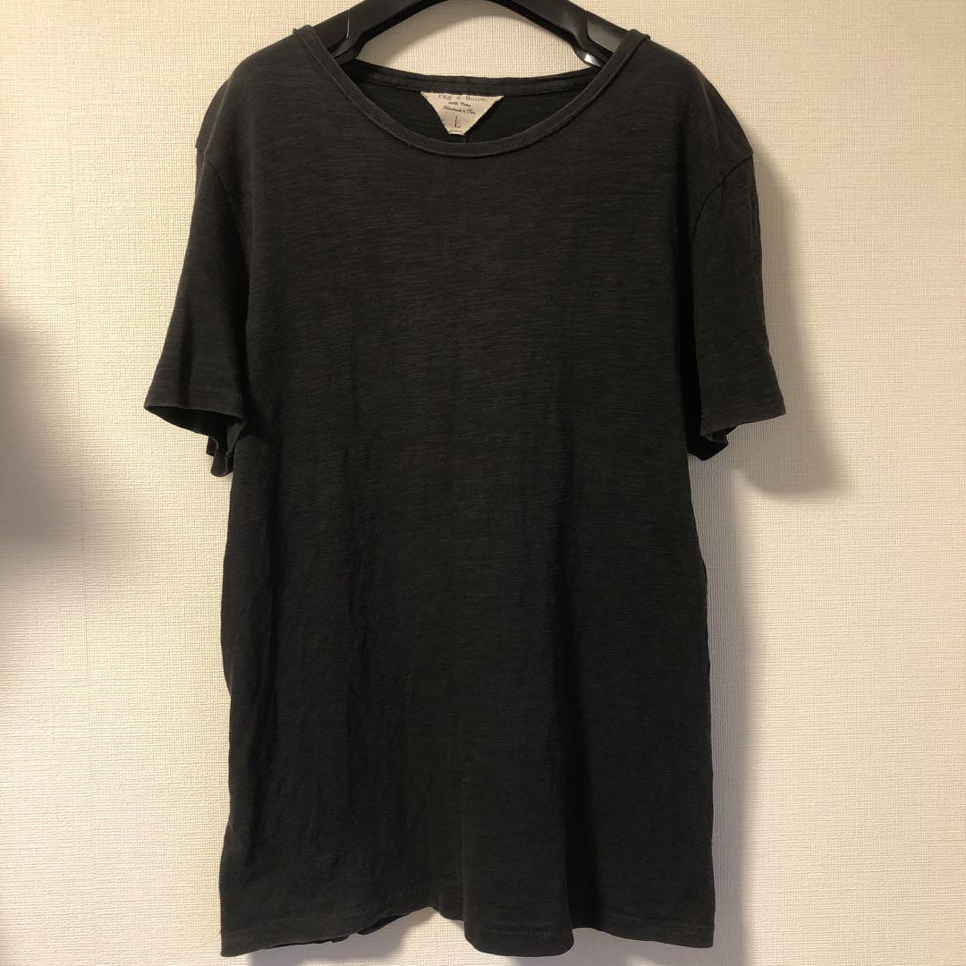 【関税込】◆RAG & BONE ラグ & ボーン◆コットン Tシャツ rag & bone ラグアンドボーン ペルーコットンTシャツLサイズ