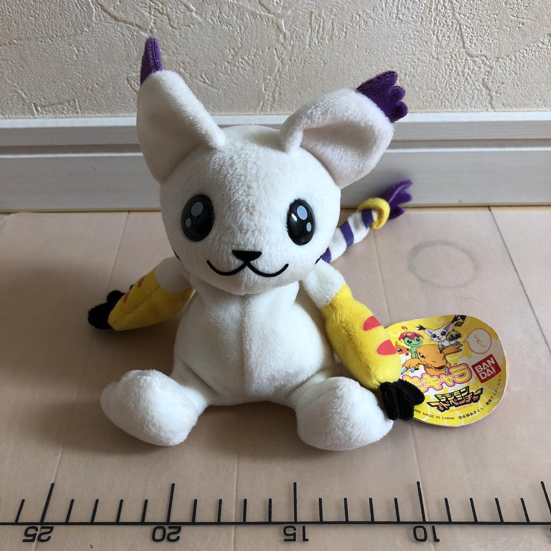 くたキャラ　デジモンアドベンチャー　テイルモン　ぬいぐるみ　タグ付き　レア