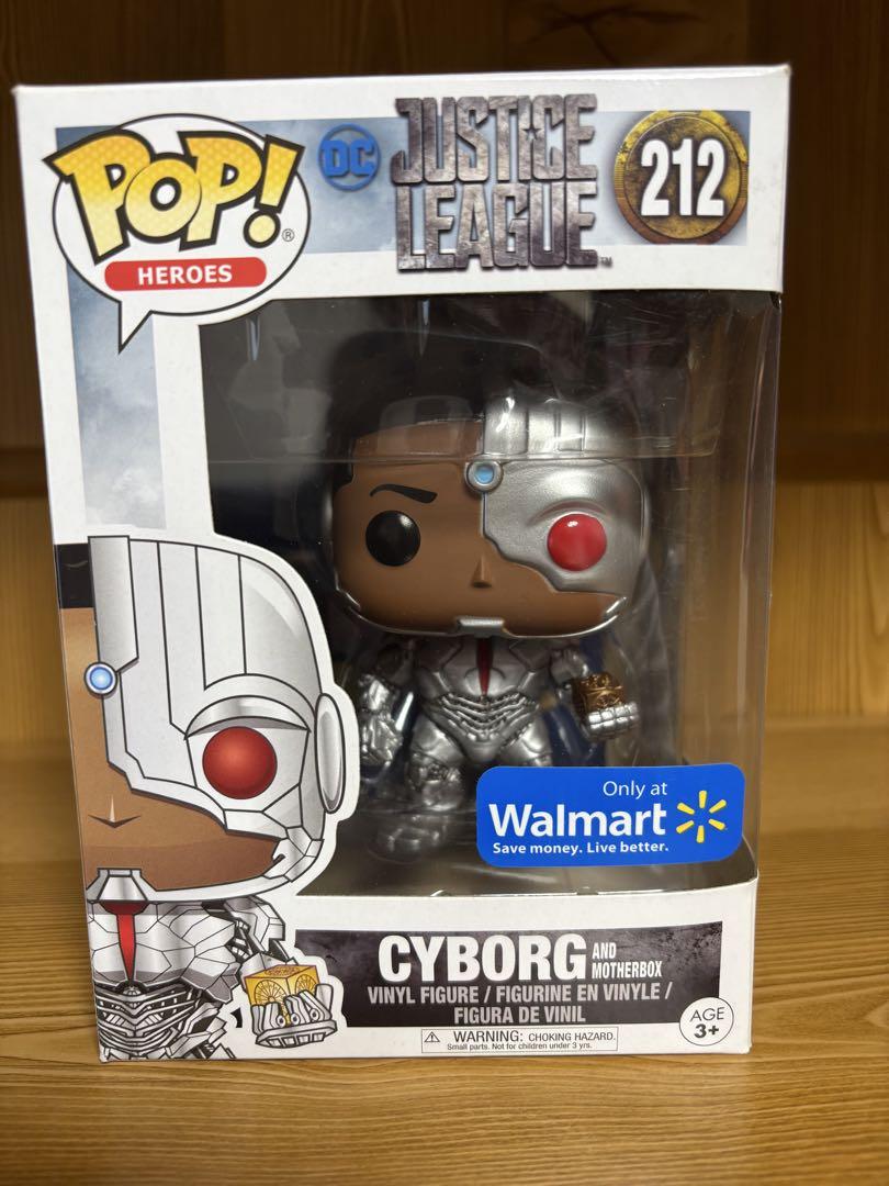 Funko Pop! ジャスティスリーグ　サイボーグ　No212 ☆限定版☆