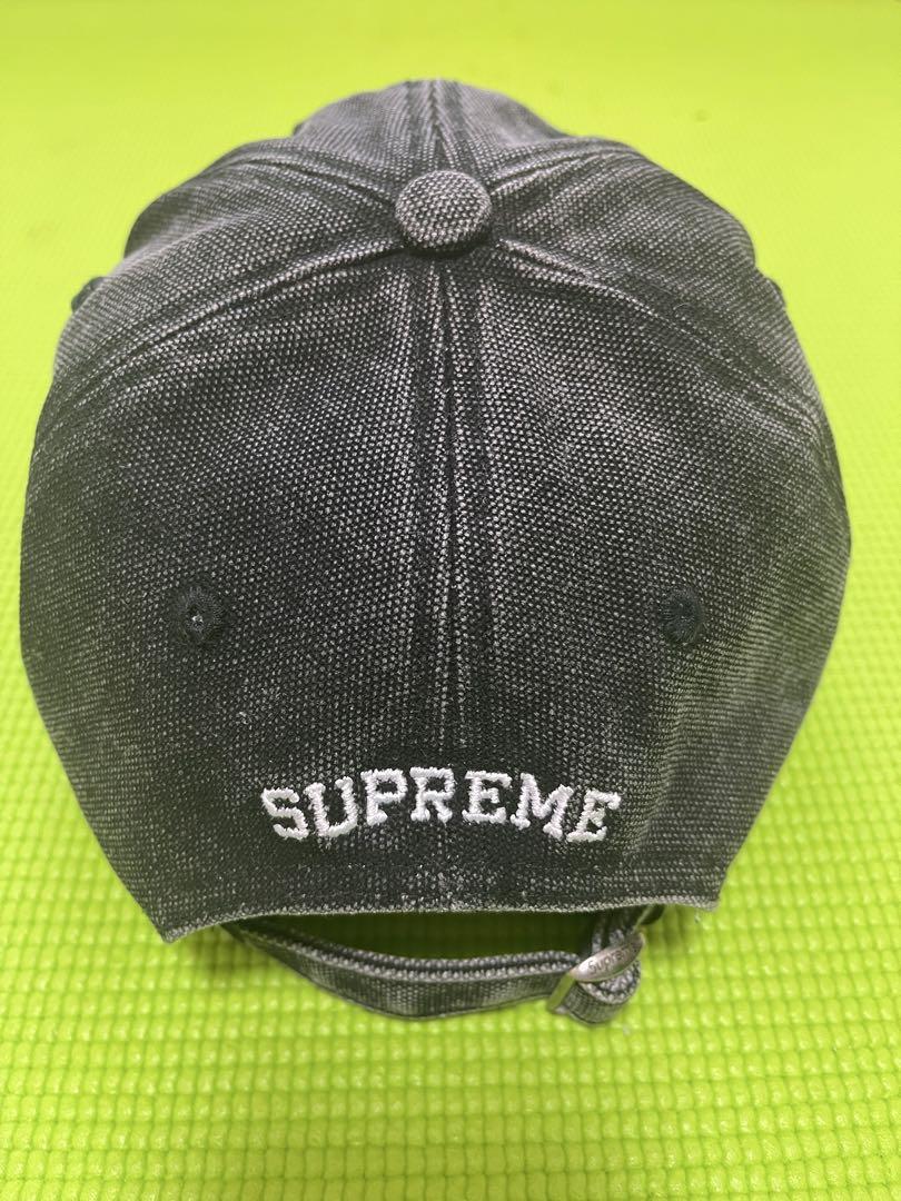 帽子 Supreme Pigment S Logo 6-Panel \"Black\"