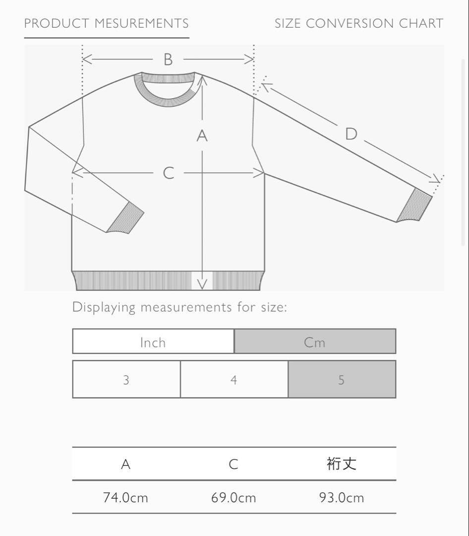 25SS 5 AURALEE SUPER HIGH GAUGE SWEAT