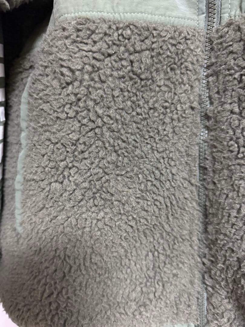 サプール フリースジャケット sapeur 袖ロゴ 切替 ボアフリースジャケットM KANDAIZUMI_COM